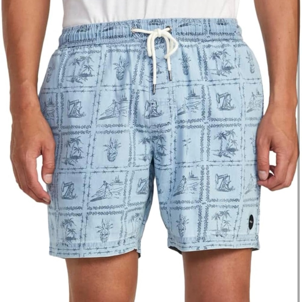 RVCA Mens 4-Way Stretch Elastic Waist 17 Inch Hybrid
Short MAKE ME AN OFFER!!!!